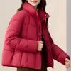 Women's Winter Parkas Stand Collar Loose Warm Coats Thick Women Jackets