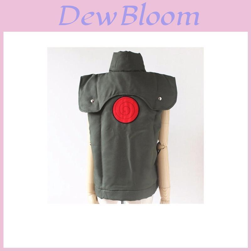 Hoogwaardig anime Naruto cosplayvest van Hatake Kakashi, Hokage, voor de ultieme fans.