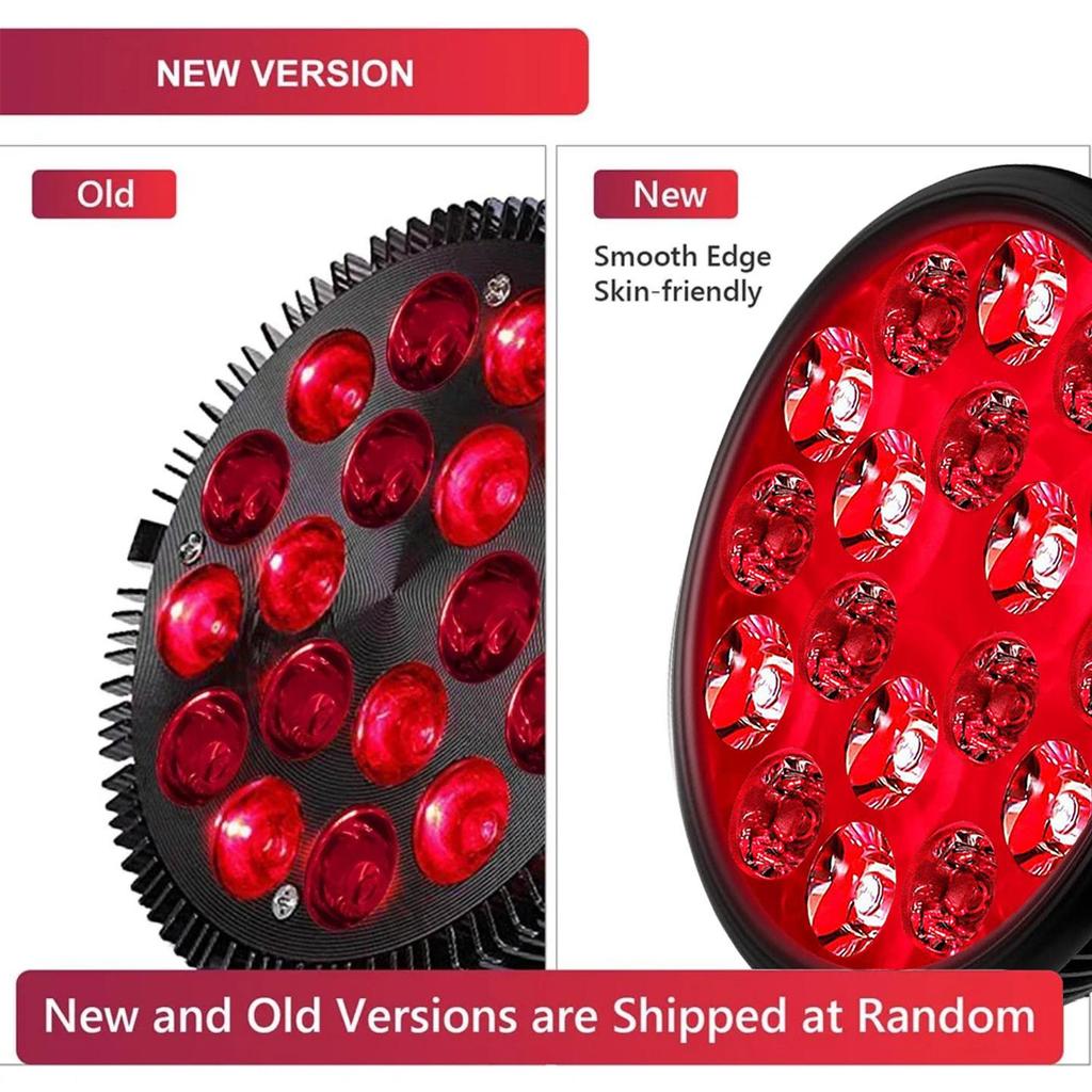 Beauty Salon Therapy Lamp: 660nm Red & 850nm Near-Infrared 18 LED Desktop Light