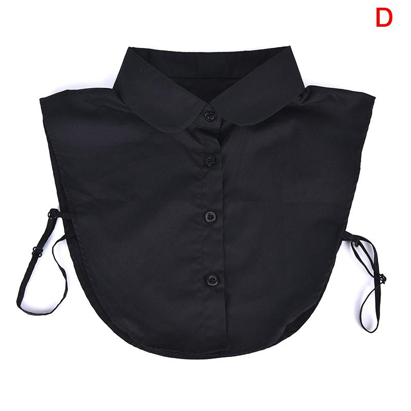 Abnehmbarer Revers-Fake-Kragen, klassische falsche Bluse, abnehmbares Damen-/Herren-Accessoire