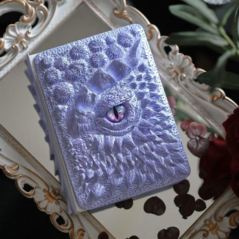 Dragon Eye Embossed Cover Notebook Mythology Style Scale Texture Notebook Hand Ledger