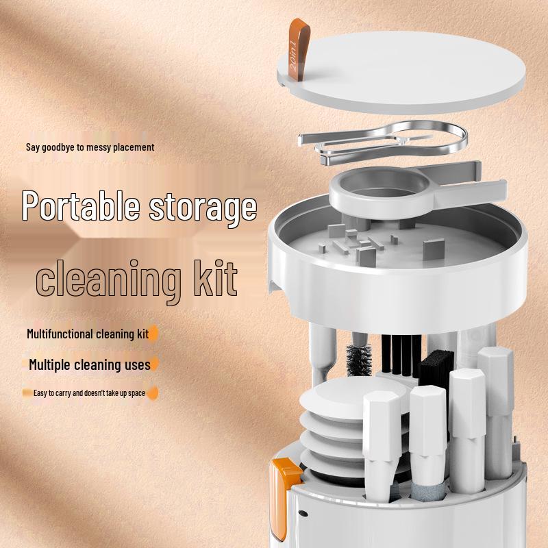 Multifunctional Gadget Cleaning Set: Keyboard, Camera, Headset & Screen Cleaner