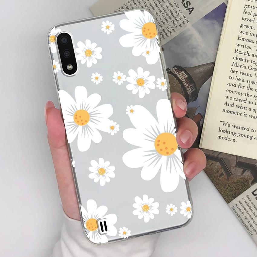 Clear Phone Cases For Samsung C7 M31 M01 M10 F13 A9 Elegant Blue Butterfly Patterns Ultra Thin Silicone Anti Drop Soft Back Covers For Samsung Housing