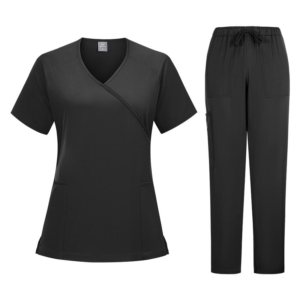 Unisex Surgical Scrub Suit Set - Operating Room Hospital Gown and Washable Hand Gown