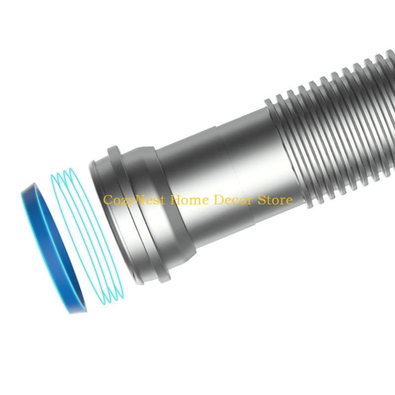 92MF Convenient Kitchen Sink Drain Set With Flexible Pipe and Clear Backflow Preventer for High Performances Daily Use