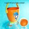 Infant Cartoon Bath Toys - Mini Stacking Bucket Set for Playful Water Fun