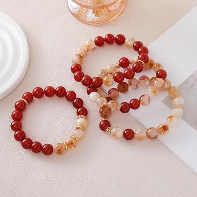 Natural Agate Bracelet. Fashion Women Daily Jewelry Lucky Gift