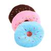 Tugging Cotton Sound Animal Play Pet Squeaker Pet Toys 3 Color Donut Dog Toy