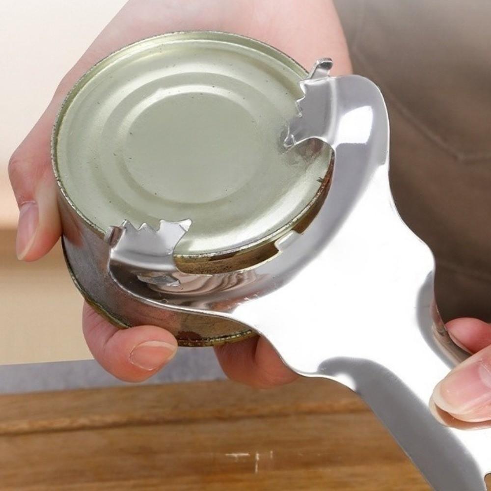 Handhållen Manuell Flasköppnare Lättvriden Burkocknare Burktoppborttagare Verktyg Hem Grill BBQ