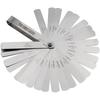 Samcos Thickness To Stainless Thickness Gap Measurement Tool Gauge, 32-Piece Set, 0.02mm 1mm, Steel, Gauge, Gauge, Thickness/Thinness