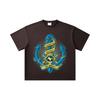 260 GSM Double Yarn 32 Count 100% Cotton One Piece V35 Luffy Kaido Logo Print Unisex Heavy Cotton T Shirt