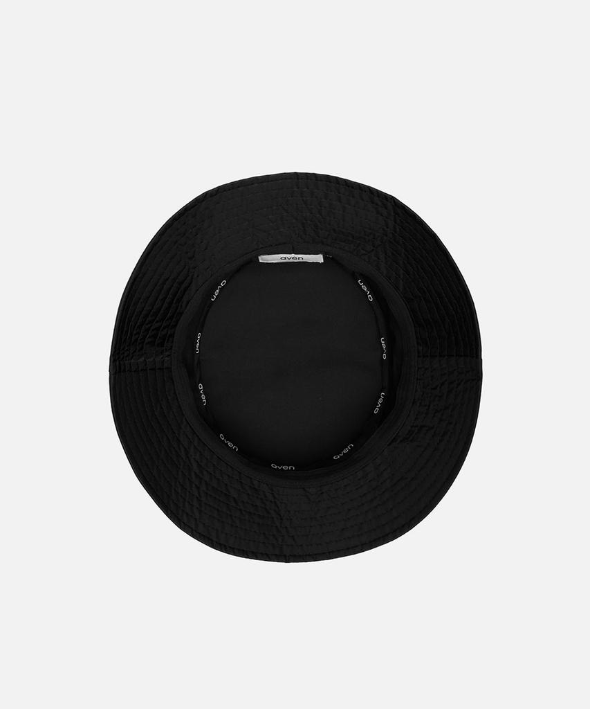 AVEN Airglow Metal Emblem Bucket Hat Black