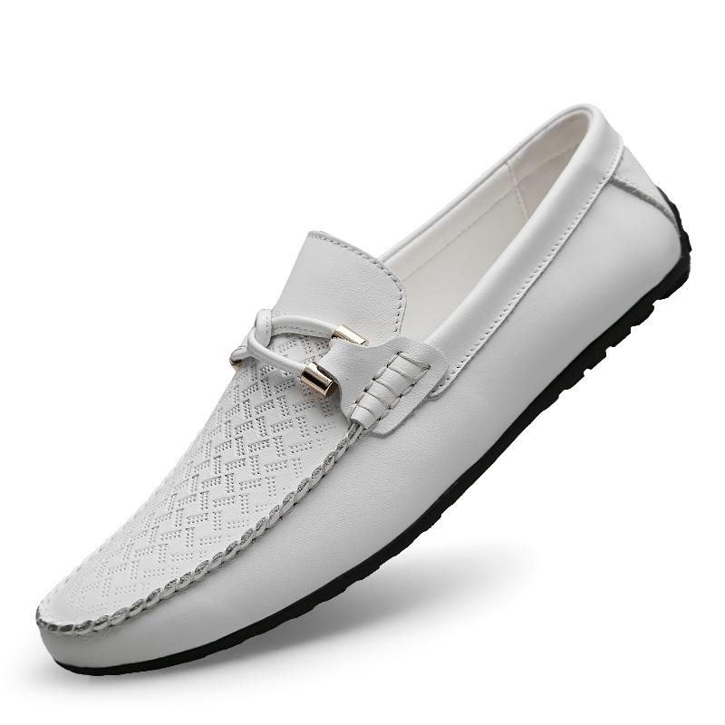 Fashion High Quality Men's Spring Comfortable Soft Soled Casual Loafers Fashionable Brand Men Outdoor Breathable Anti Slip Driving Shoes