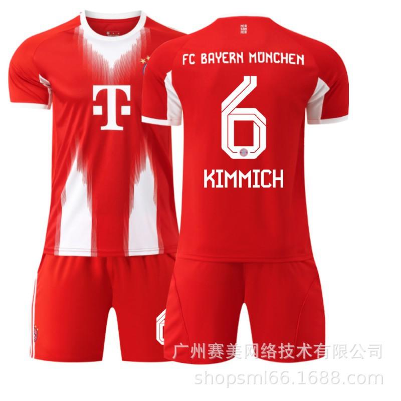 2526 Bayern Domácí 17 Ollise 6 Kimish 9 Kane 10 Musi 14 Dias Fotbalový dres Set