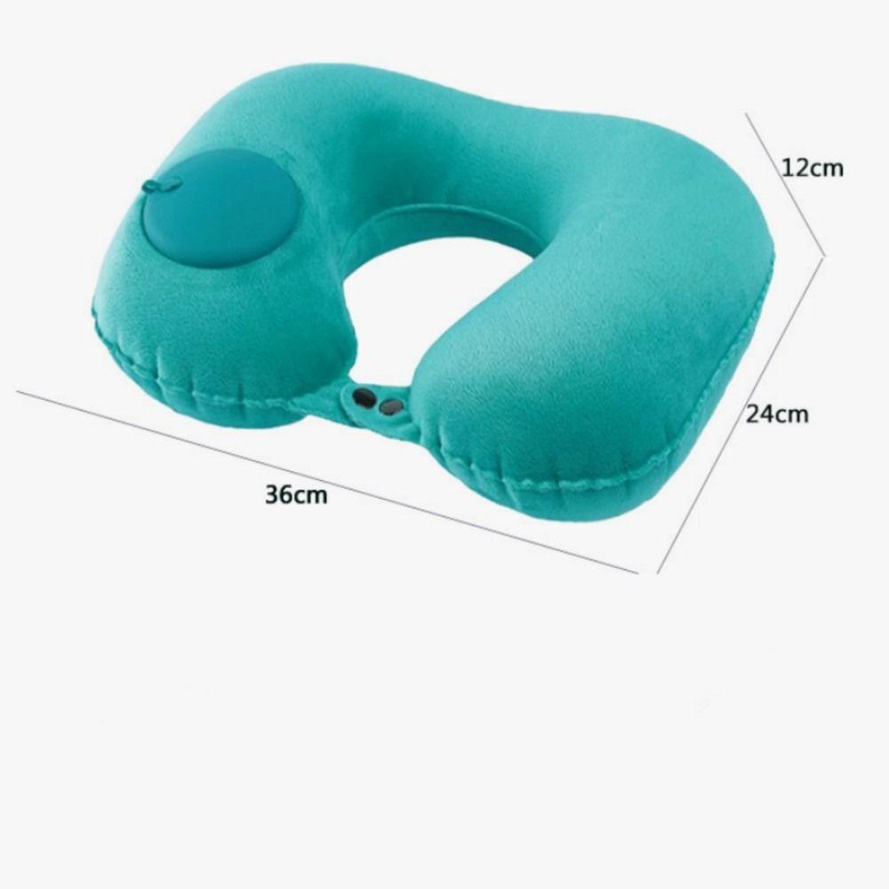 Light Automatic Airplane Neck Pillow Travel Pillows U-Shape Cervical Vertebr Pillow