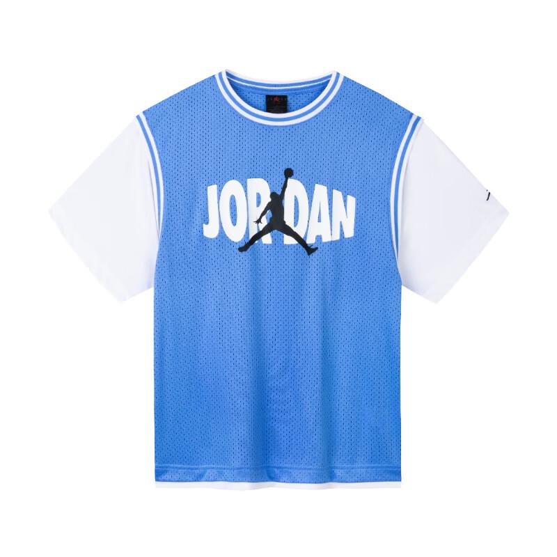 Jordan Nike AJ Kids  Boys  Short Sleeve Basketball T-Shirt 160/80(XL)