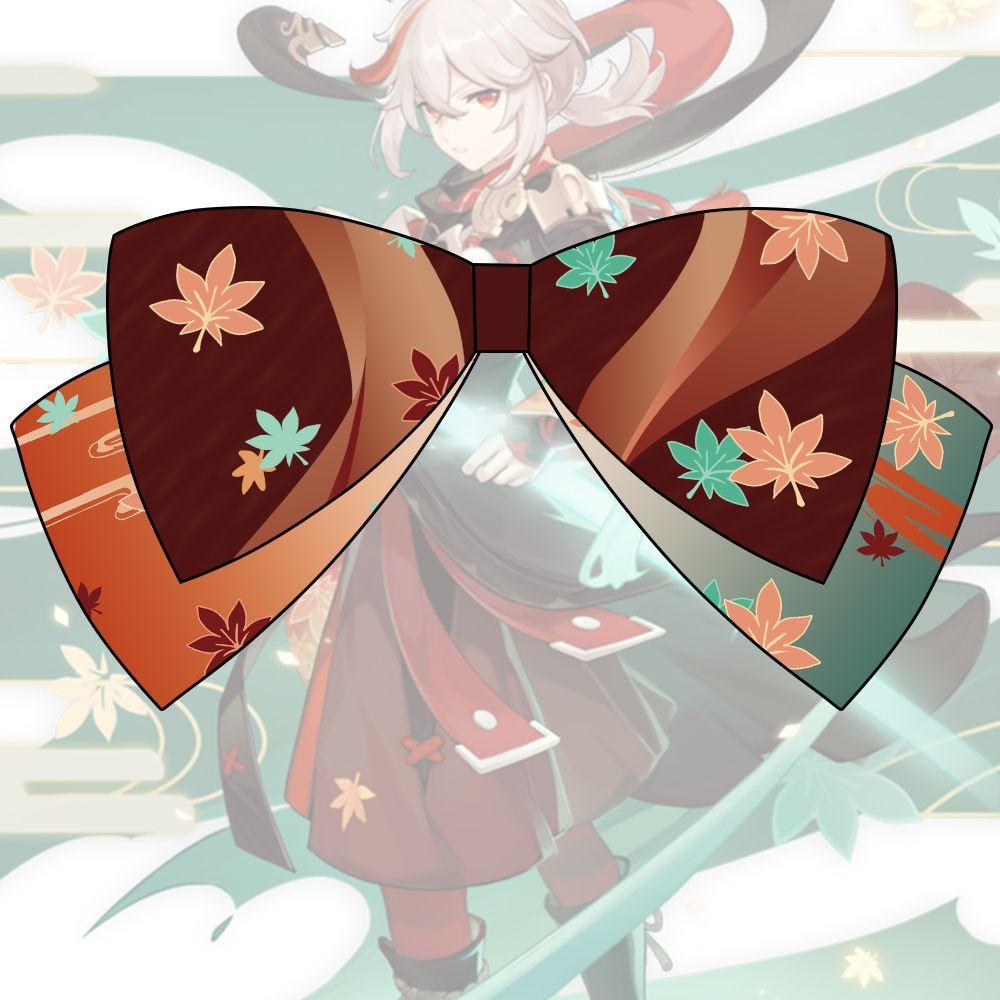 Anime Genshin Impact Hutao Bow Hairpin Hair Accessories For Girls Realistic And Delicate Design