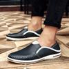 Stylish Male Comfy Walking Shoe Genuine Leather Slip on Mens Loafers New Trend Casual Shoes All-match Men Designer Moccasins