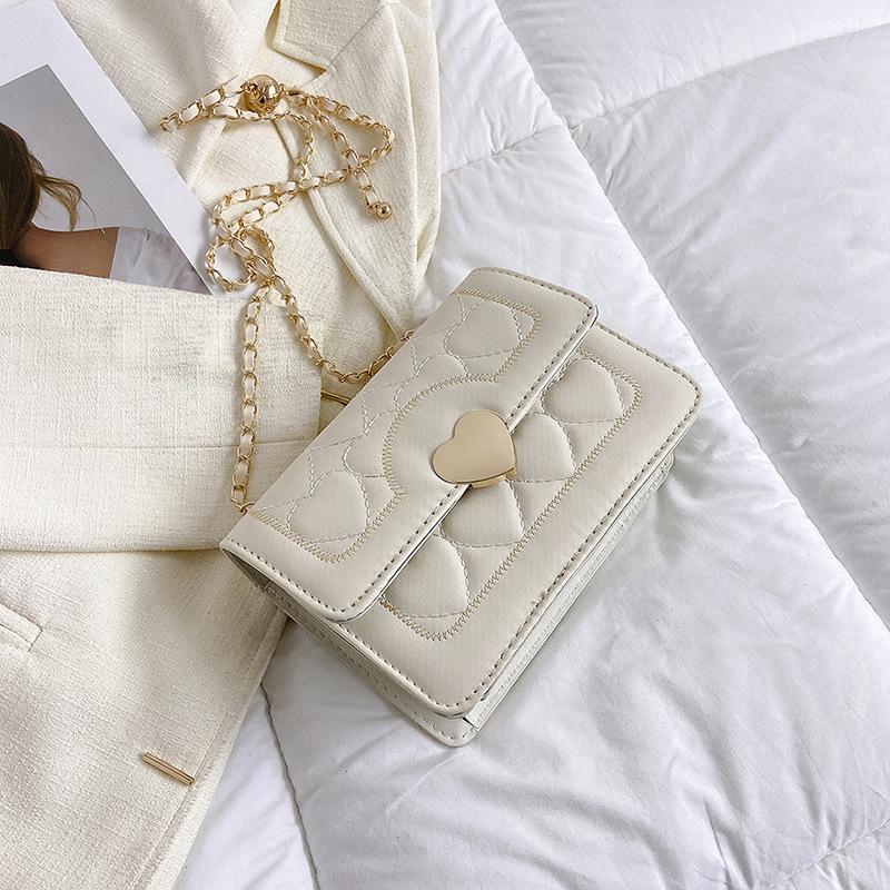 

Популярна цьогорічна маленька жіноча сумка, нова модна повсякденна сумка через плече, проста повсякденна сумка-мессенджер, літо 2024 року. білий