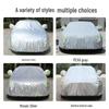 Universal All-Season Car Cover: Sun, Rain & Scratch Protection, Thickened New Model.