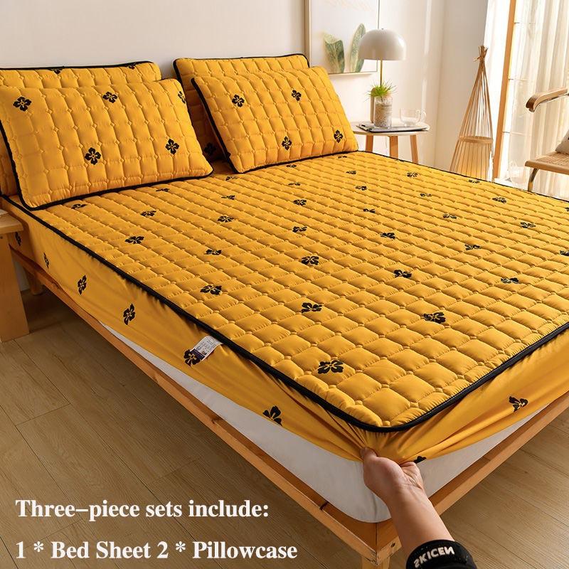 

Простыня, куртка, дышащее утолщенное покрывало, три части защитного чехла Meng Si, пылезащитный чехол, полный список листов Queen