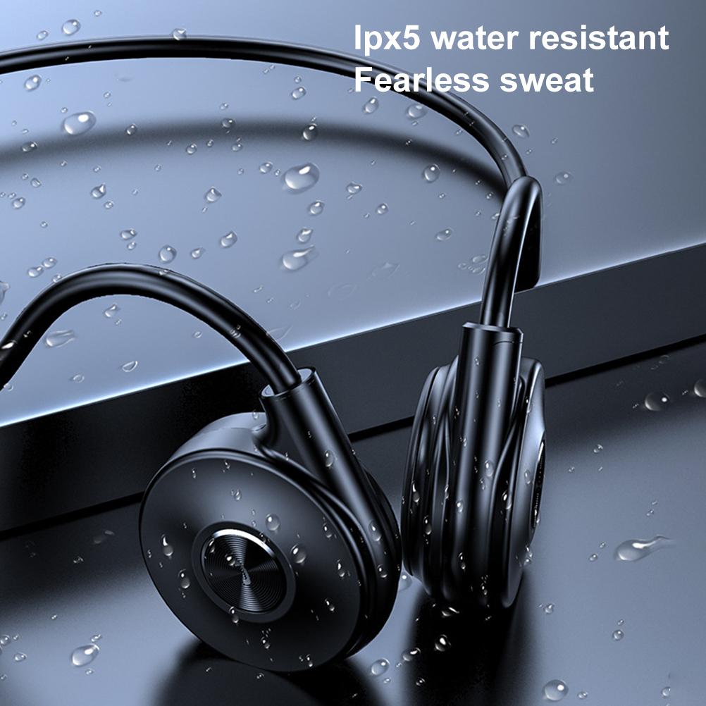 Wireless Bone Conduction Headphones Open Ear Bluetooth Stereo Sports Headset for Workouts Running