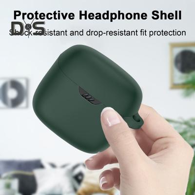 Silicone Headphone Cover 360-Degree Protection Shockproof Impact Resistant Anti-Scratch Portable Protective Case for JBL TUNE FLEX