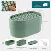 ZISIZ Press-Type Ice Cube Tray with Storage Box