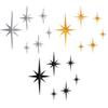 Retro Star Sculpture Modern Home Decor Living Room Decor Easy Installation Wall Sculptures Artistic Display Stylish Presentation