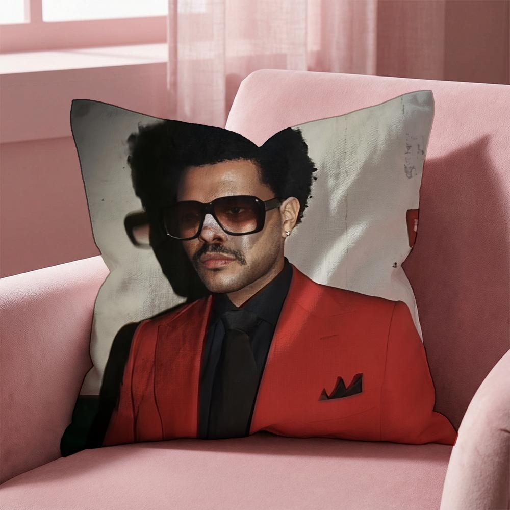 T-The Weeknd SINGER Kissenbezug Mehrzweck-Kissenbezug für Zuhause & Auto - Wendbar, Weich & Langlebig für den täglichen Gebrauch