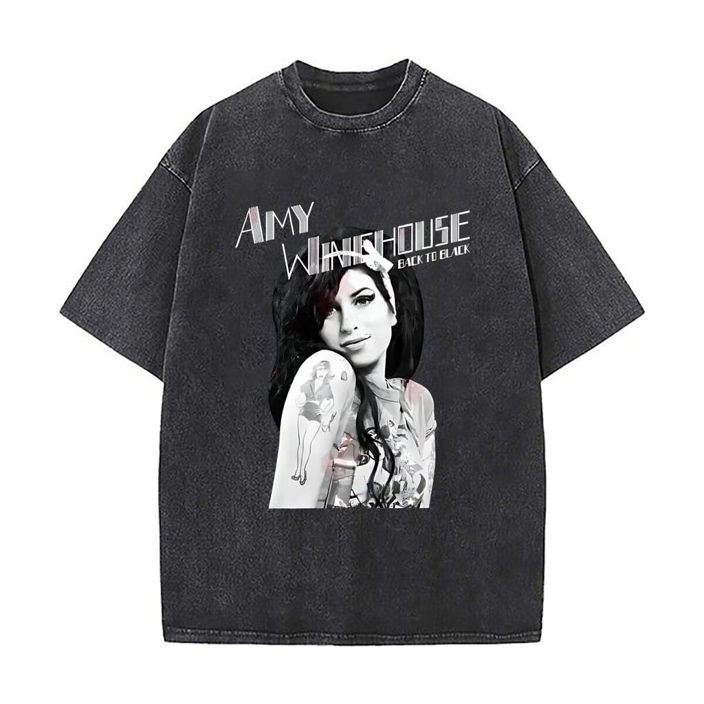 Punk Rock Band Amy Winehouse Tshirt