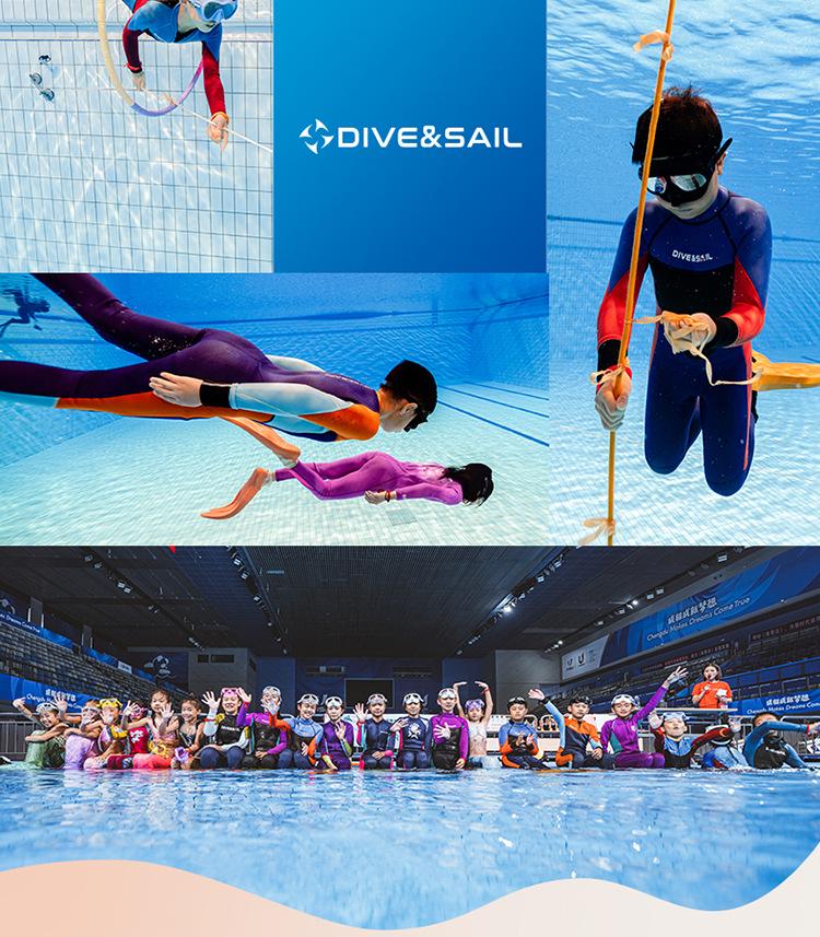 DIVE&SAIL Kids 2.5MM Thermal Long Sleeve Wetsuit for Teen Snorkeling & Surfing