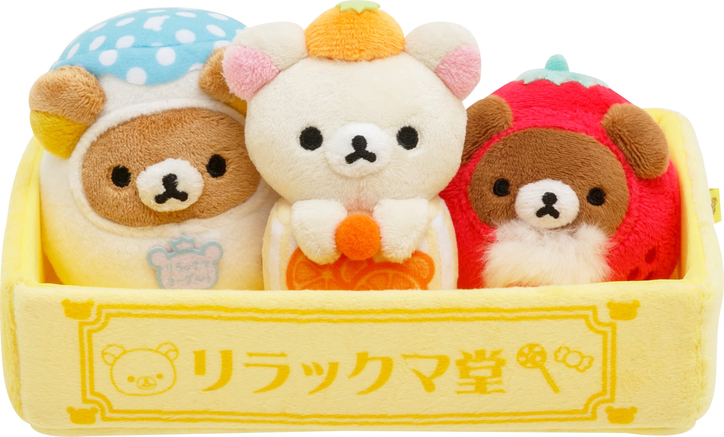 

San-X Dagashi Series Plush Toy Set MO05001