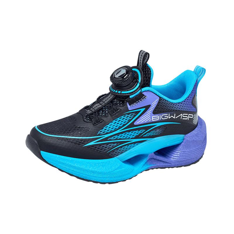 BIG WASP Kids Breathable Rotary Buckle Running Shoes 38
