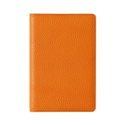 QUOVADIS Echtleder Notizbuchhülle 10 x 15 cm orange QUOVADIS qv10x1530or (Rindleder) "Schwanz"