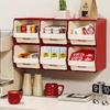Office Desktop Storage Box Organizer Kitchen Clear Drawer Tea Bag Storage Container Capsule Coffee Instant Milk Tea Storage Rack