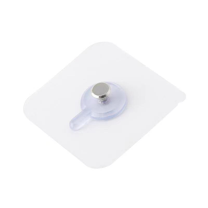 Jingruixiang No-Drill Traceless Adhesive Screw Hooks, 50 Pcs