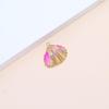 Electroplated Natural Shell Conch Scallop Pendant for DIY Necklace & Bracelet Jewelry