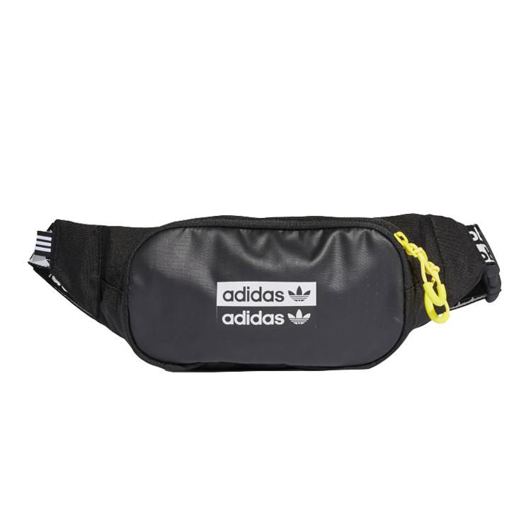 

New Adidas Originals Polyester Fanny Pack Sling Bag Crossbody Bag Unisex Black FM1296 34.0*5.1*11.9CM