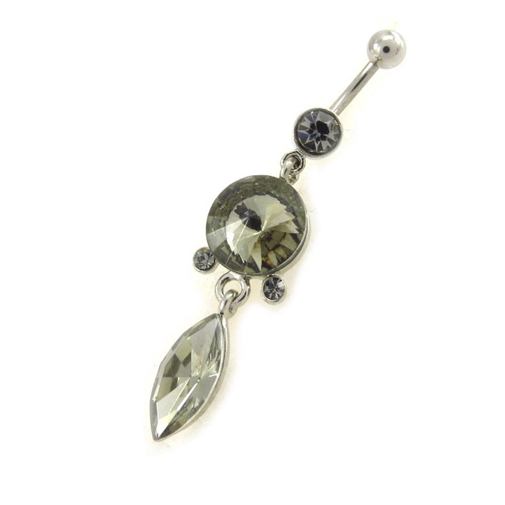 Les Trésors De Lily [K0983] - Body Piercing 'Scarlett' gris fumé