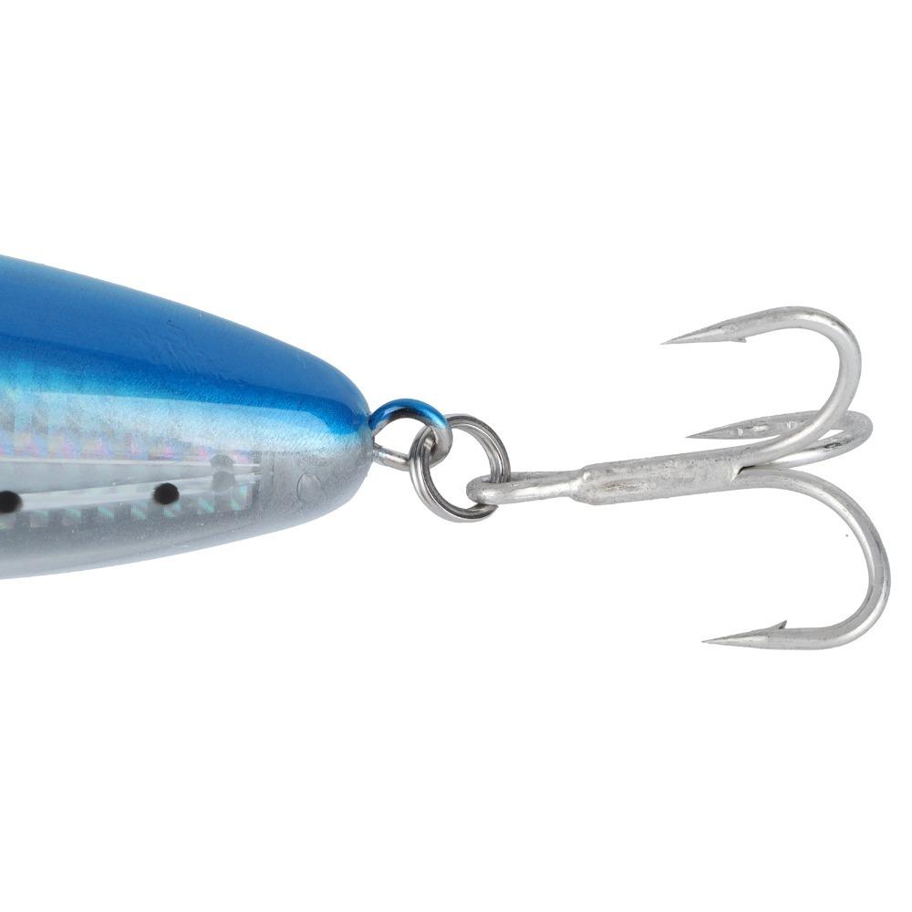 

165mm opwater Fishing Lure with 3D Eyes Artificial Popper Baits Gt Tuna Kingfish Blue Back
