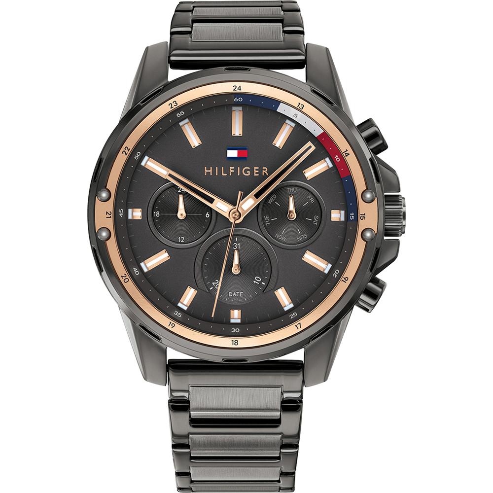 

Tommy Hilfiger Mason Grey Dial Grey Metal Strap Men s Quartz Watch 1791790 серый