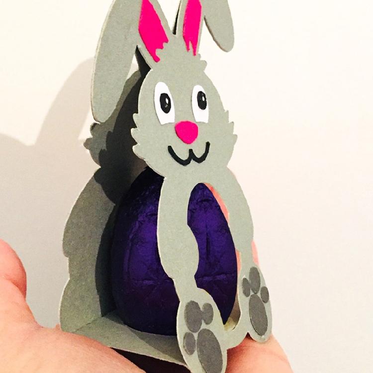 Easter Eggs Bunny Metal Cutting Dies Stencil Template Mold Art Craft Decoration