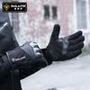 Winter Motorcycle Gloves Waterproof Windproof Thermal Lined Touchscreen Compatible Cycling Protective Gear Safety