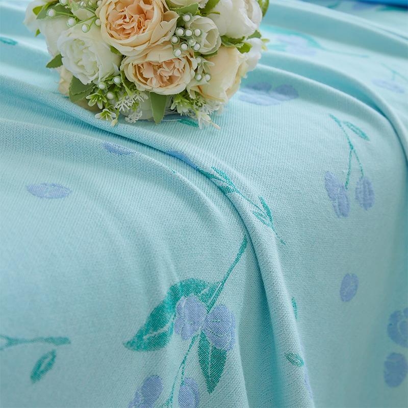 WTEMPO Summer Cooling Blanket Bamboo Fiber Four Layers Gauze Blanket Summer Air Condition Quilt