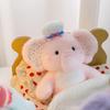 33cm Cute Elephant Plush Toys Soft Plush Stuffed Doll Kids Accompanying Plushies Animal Baby Birthday Gifts Home Ornaments Favor