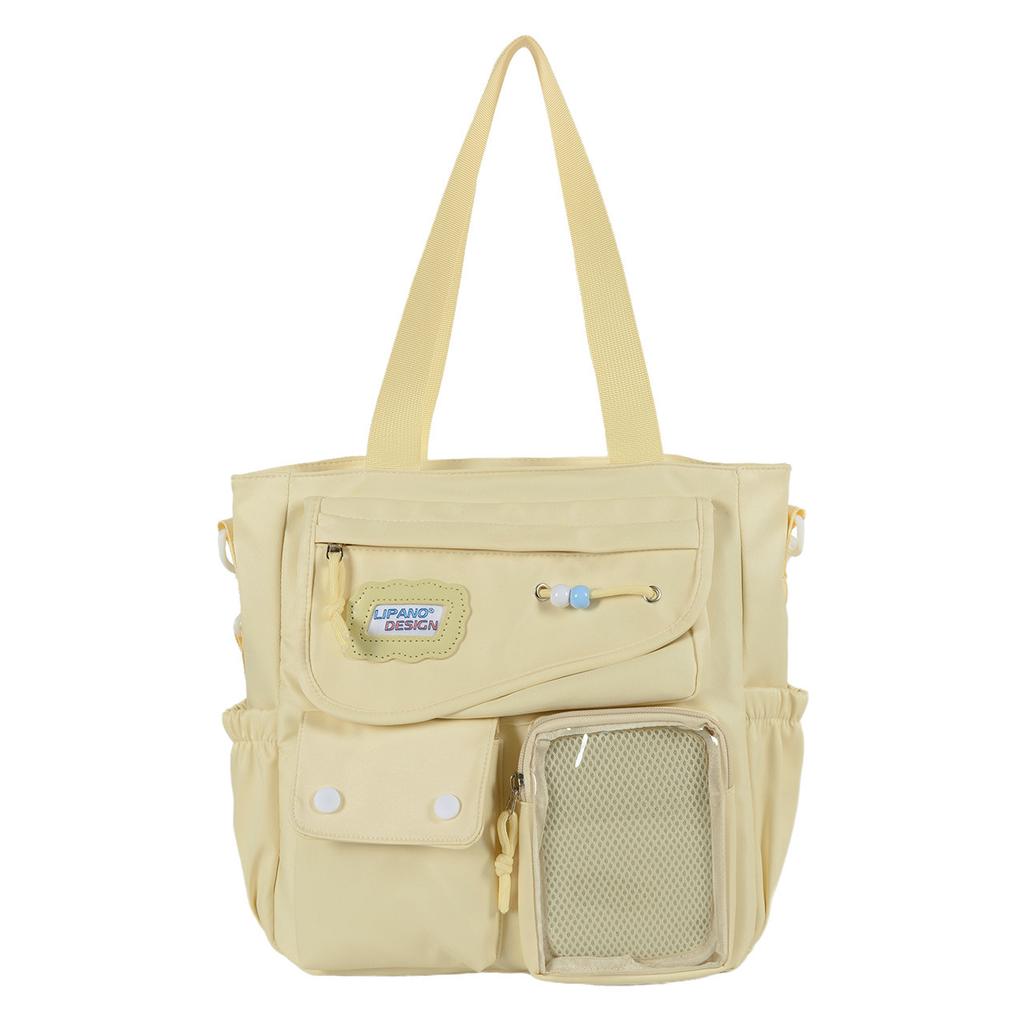 New Harajuku Cute Kawaii Ulzzang Ita Bag Women's Large Capacity Shoulder Bag Fashionable Versatile Lightweight Y2K Crossbody Bag