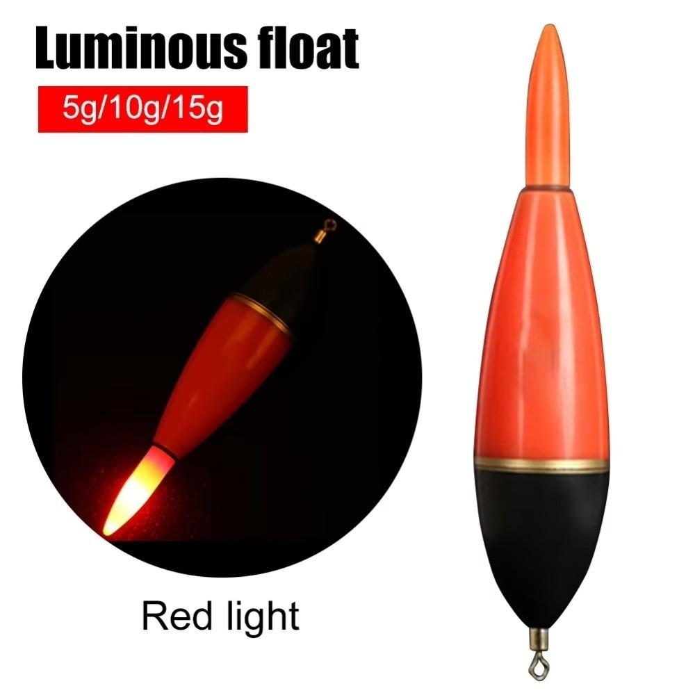 Luminous Fishing Float ABS Fishing Slippery Float New Bobber  Day and Night