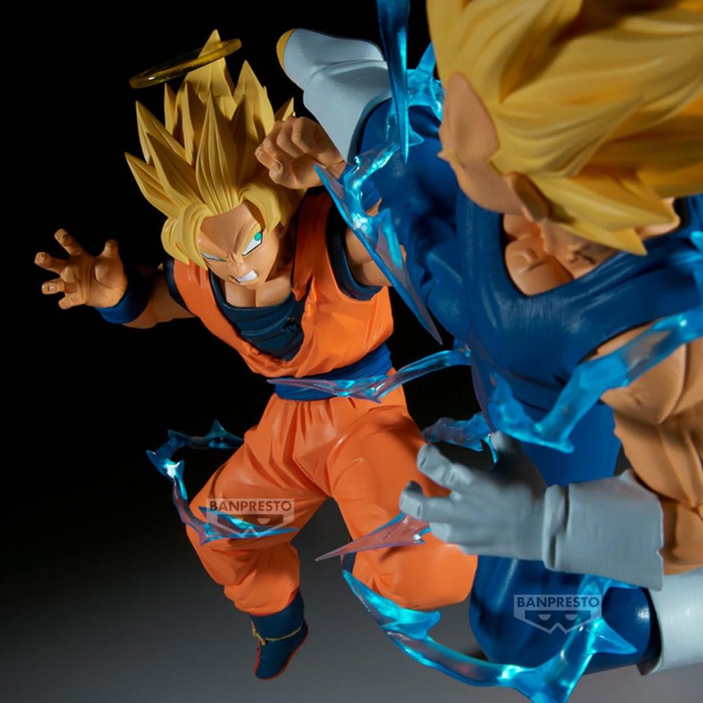 BANPRESTO Goku Super Saiyan 2 (Vs. Majin Vegeta) Dragon Ball Z Match Makers 15cm BP29754P Multicolor Collectible Figure MATCH MAKERS