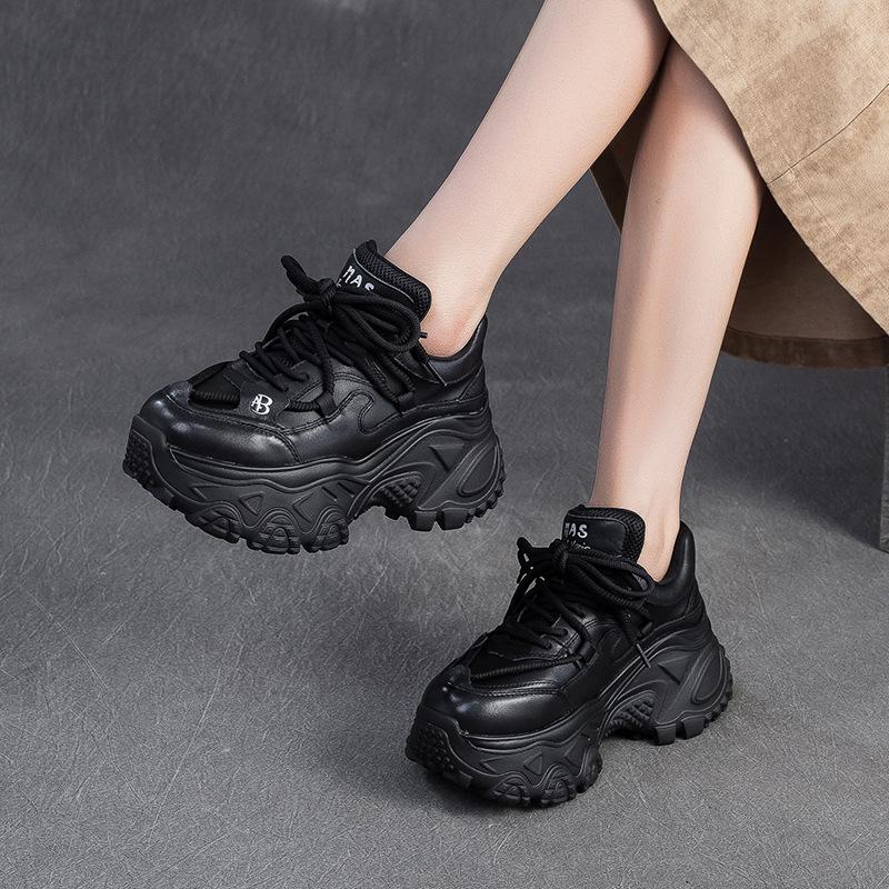 Fashion 2025 Winter New Luxury Height Increasing Sneakers Casual Fashionable Sports  Shoes Comfortable Women's Shoes